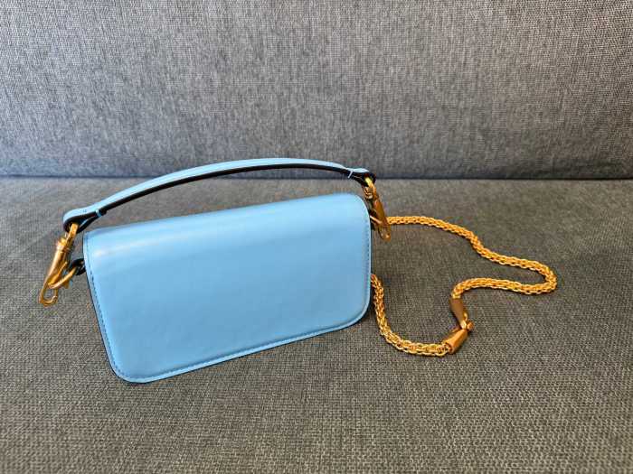 LOCò Leather Shoulder Bag“20*11*5CM”-057=