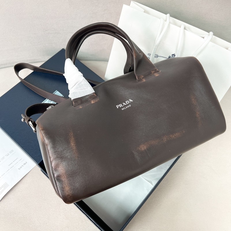Small Nappa Leather Duffle Bag“35*17.5*17.5CM”-0811=