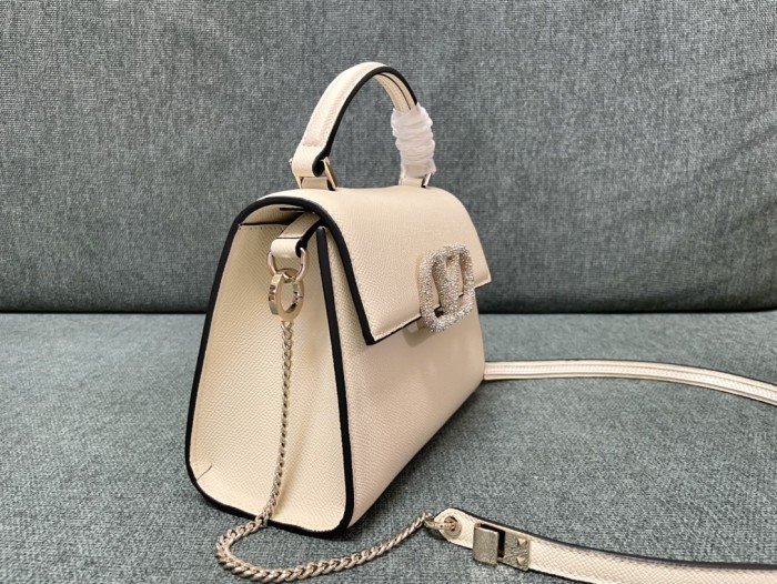 Vsling Leather Handbag“22*16*9CM”-057=