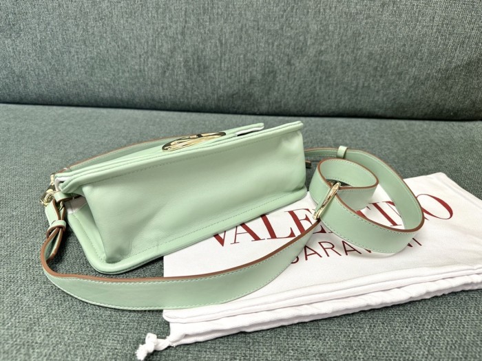 Vlogo 1960 Nappa Leather Shoulder Bag“26*13*9CM”-008=
