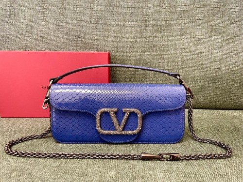 LOCò Shoulder Bag In Snake Leather“27*13*6CM”-008=