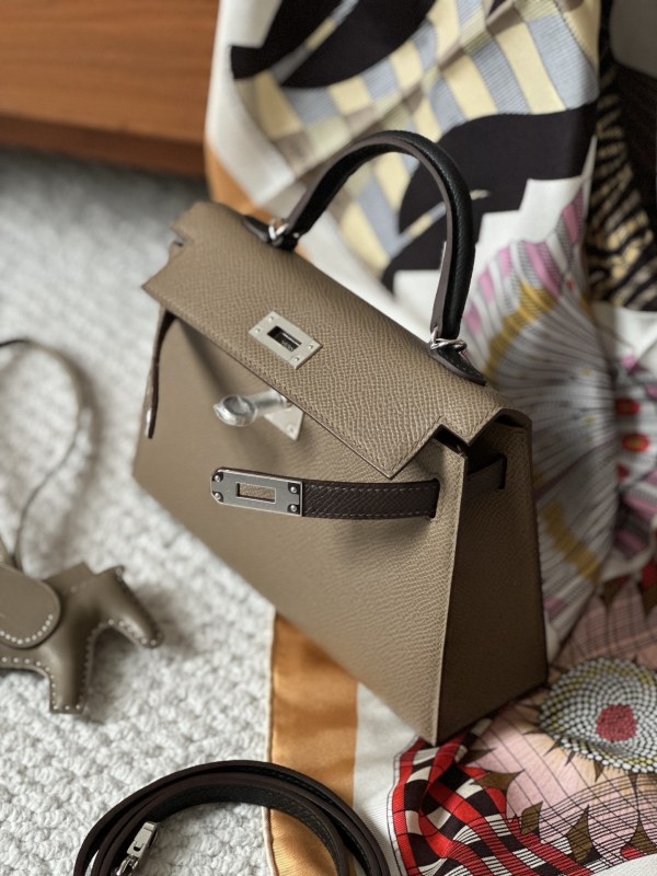 Mini Kelly Sellier Chevre 20“20*12*6CM”-0041=