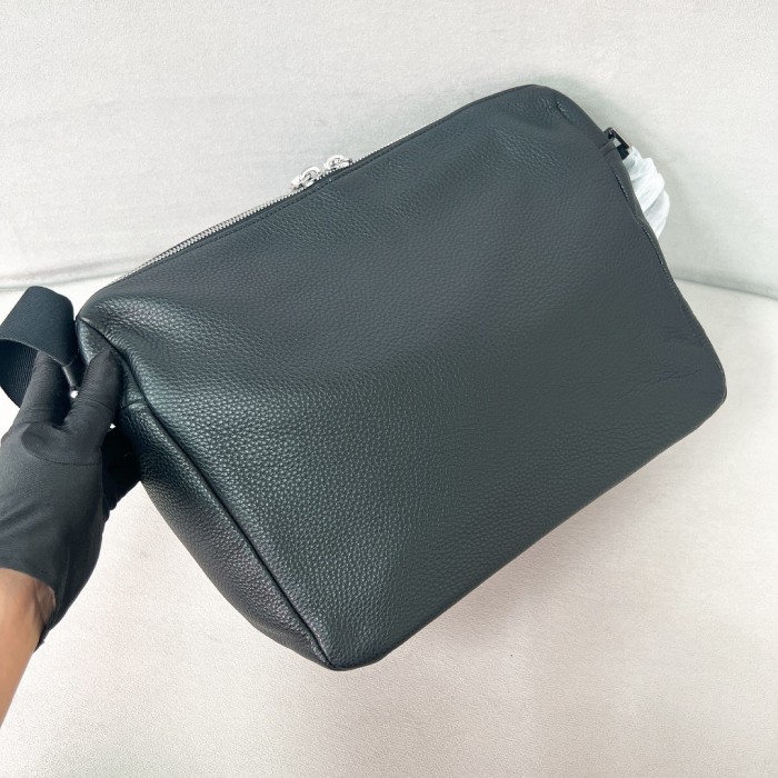 Saffiano Leather Shoulder Bag“31.5*25*14CM”-0801=