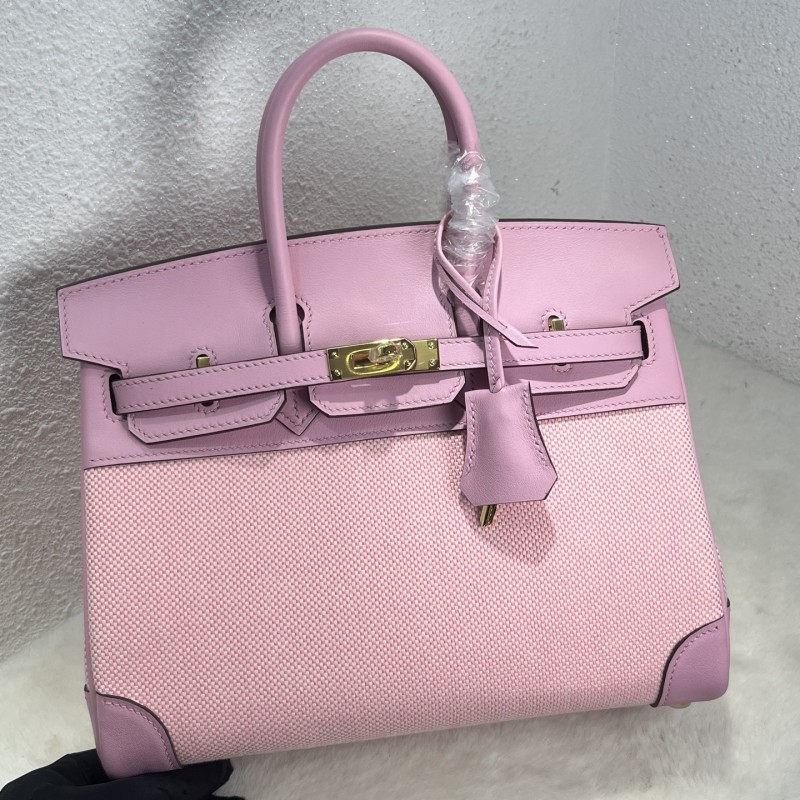 Birkin 25 Swift-Canvas“25*20*13CM”-0131=