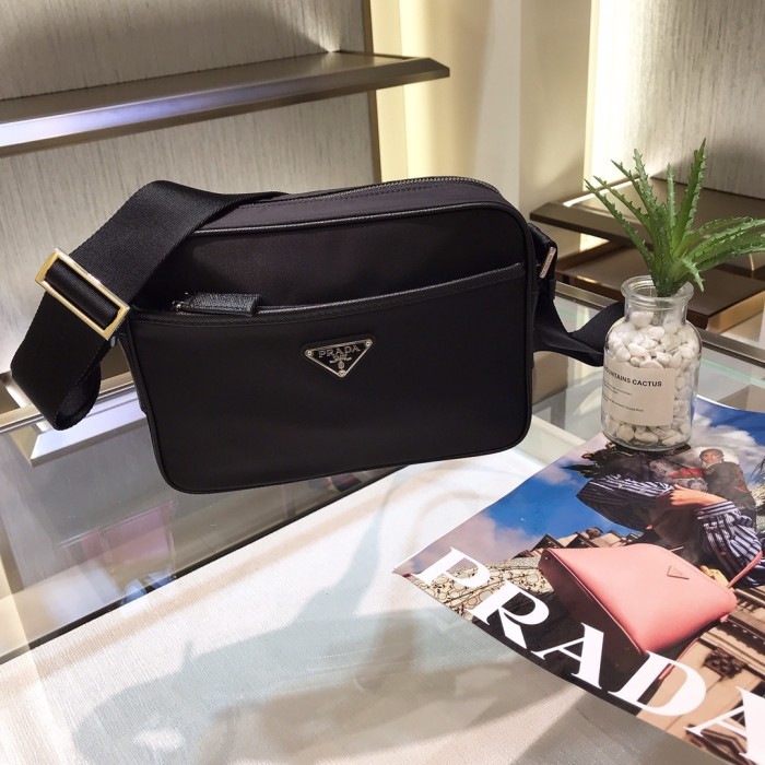 Re-Nylon Shoulder Bag“23*16*7CM”-086=