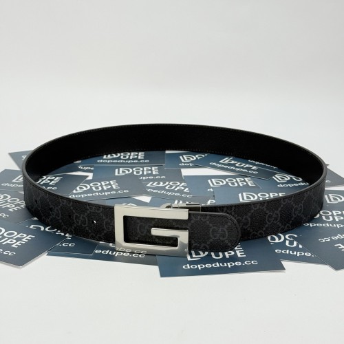 3.5cm Reversible belt with Square G buckle 626974 K9GSN 1000