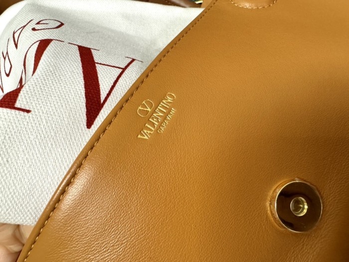 Vlogo 1960 Nappa Leather Shoulder Bag“26*13*9CM”-008=