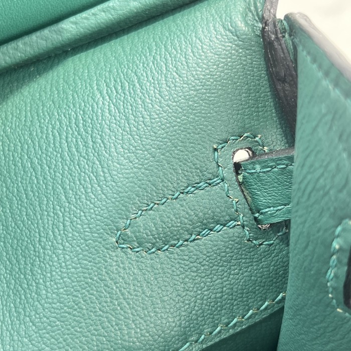 Birkin 25 Swift-Canvas“25*20*13CM”-0131=