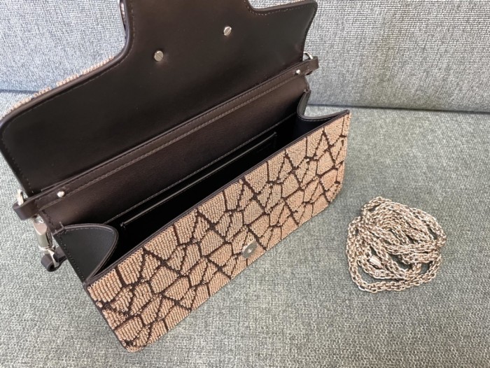 LOCò ToileIconographe Shoulder Bag“27*13*6CM”-008=