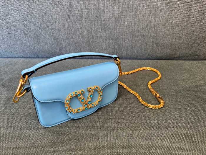 LOCò Leather Shoulder Bag“20*11*5CM”-057=