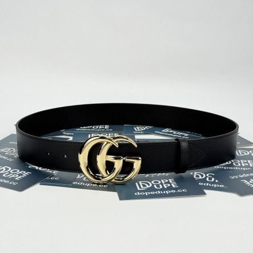 GG Marmont 4cm leather belt with shiny buckle 406831 0YA0G 1000