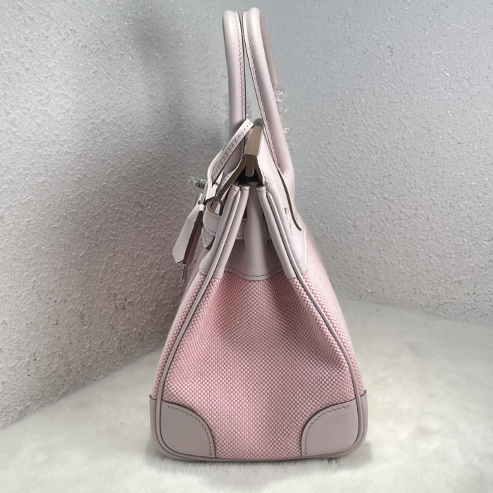 Birkin 25 Swift-Canvas“25*20*13CM”-0131=