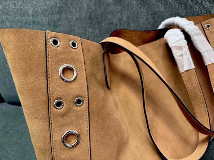 GARAVANI NELLCTE Suede Shopping Bag“40*30*13CM”-029=