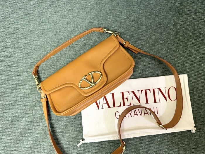 Vlogo 1960 Nappa Leather Shoulder Bag“26*13*9CM”-008=