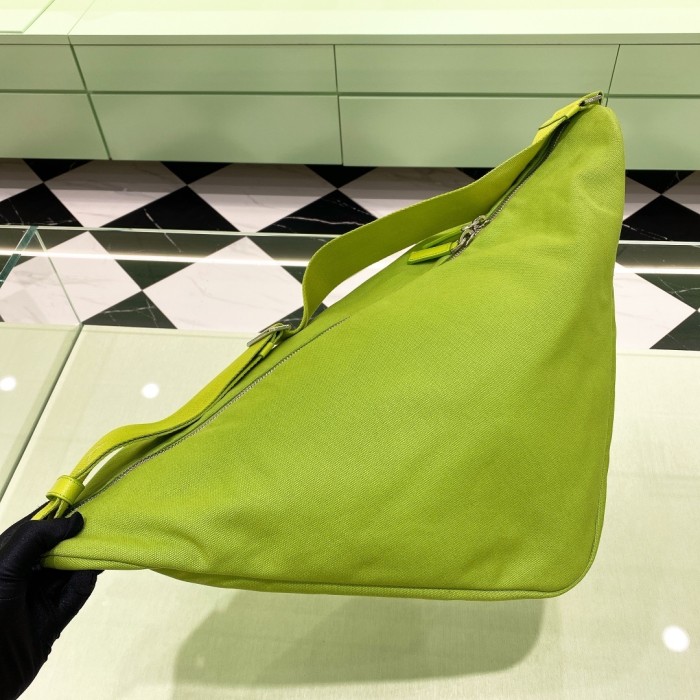 Re-Nylon Triangle Shoulder Bag“60*28CM”-088=