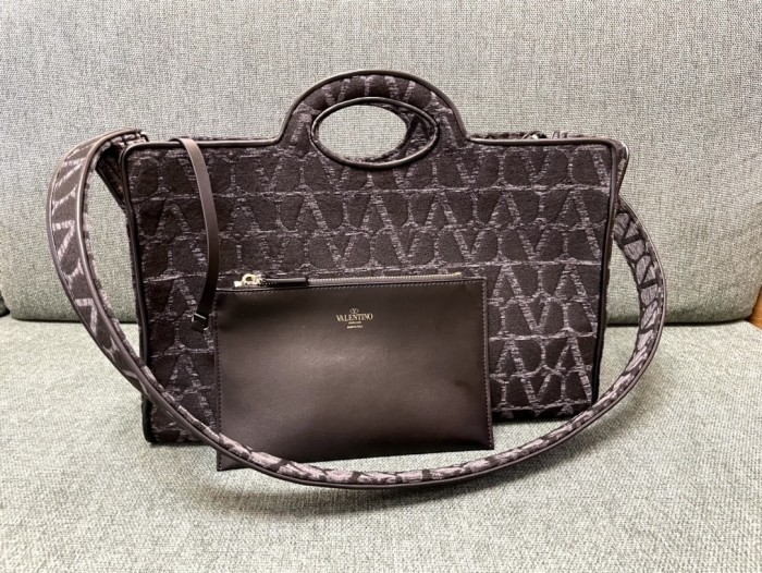 La Troiseme Toile Iconographe Tote Bag“40*25*17CM”-037=