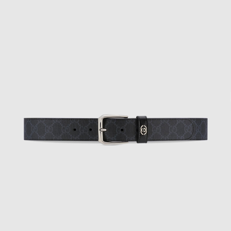 3.5cm Belt with Interlocking G detail 673921 92TIN 1000