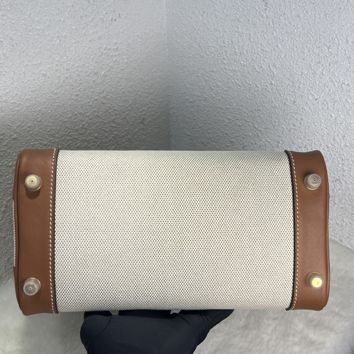 Birkin 25 Swift-Canvas“25*20*13CM”-0131=