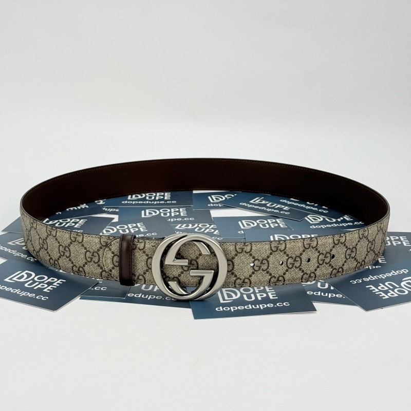 4cm GG belt with Interlocking G buckle
