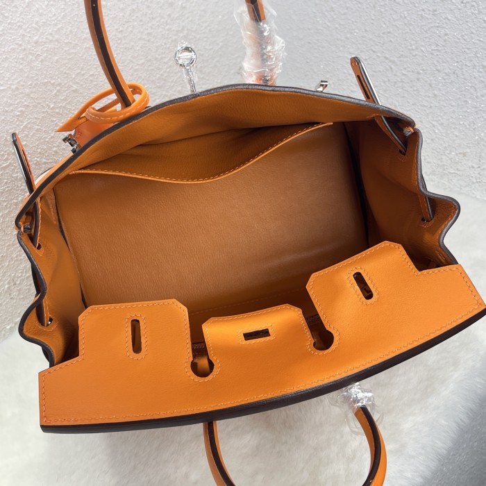 Birkin 25 Swift-Canvas“25*20*13CM”-0131=