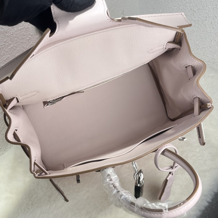 Birkin 25 Swift-Canvas“25*20*13CM”-0131=
