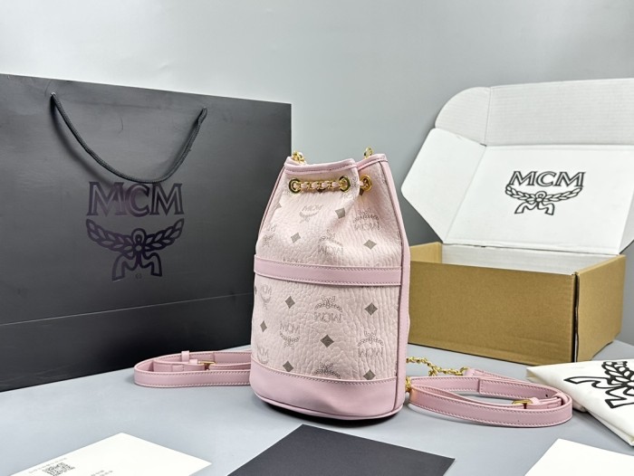 Aren V1 Mini BucketBackpack In Cognac“23*15.5*13CM”-082=