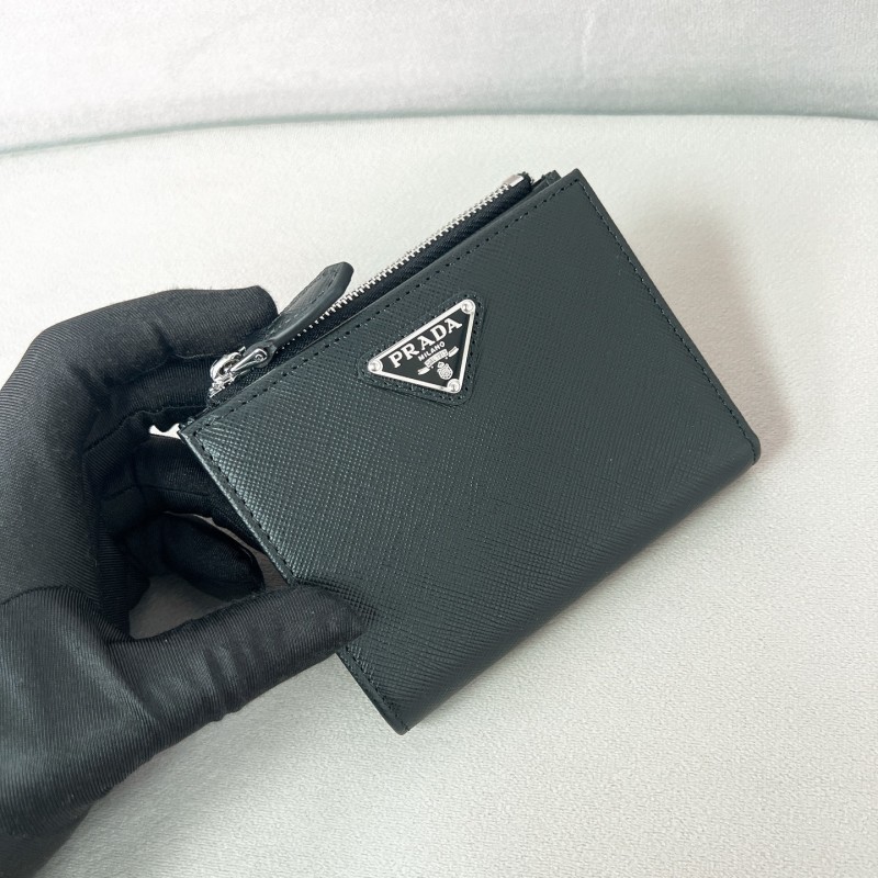 Saffiano Leather Card Holder“10*9CM”-022=