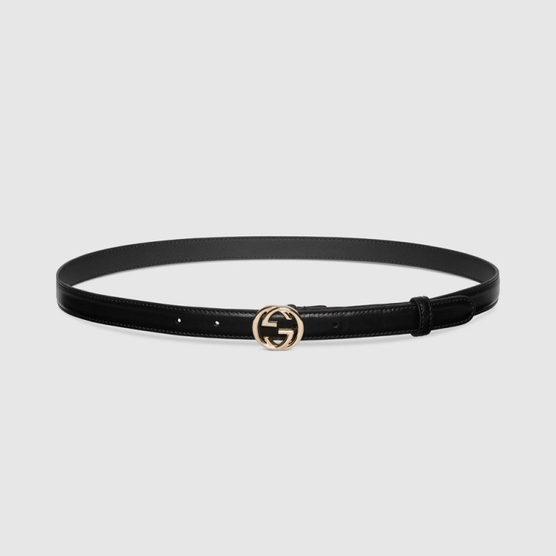 2cm Belt with Interlocking G buckle 813005 0YA0G 1000