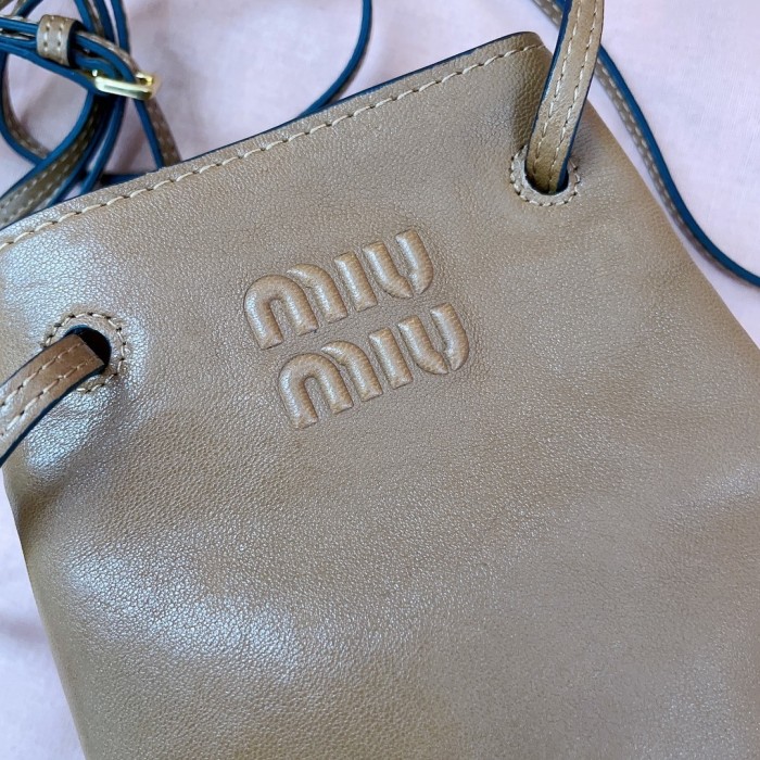 Nappa Leather Mini-Bag“17*14*6CM”-065=