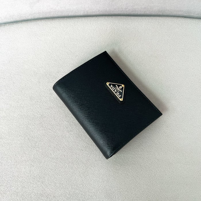 Saffiano Leather Wallet“11*9.5CM”-082=