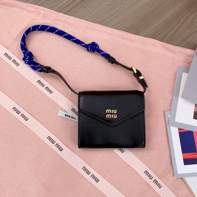 Leather Shoulder Wallet“10.5*9*2CM”-034=