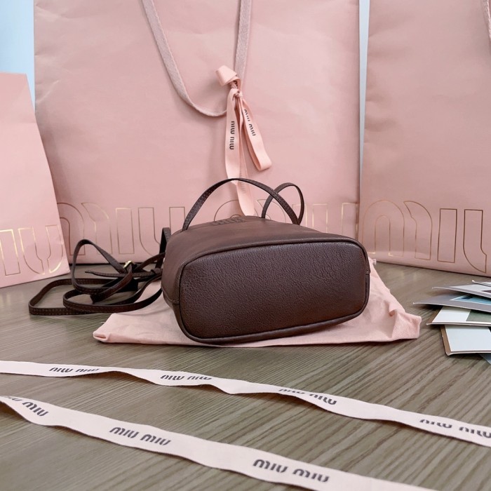 Nappa Leather Mini-Bag“17*14*6CM”-065=