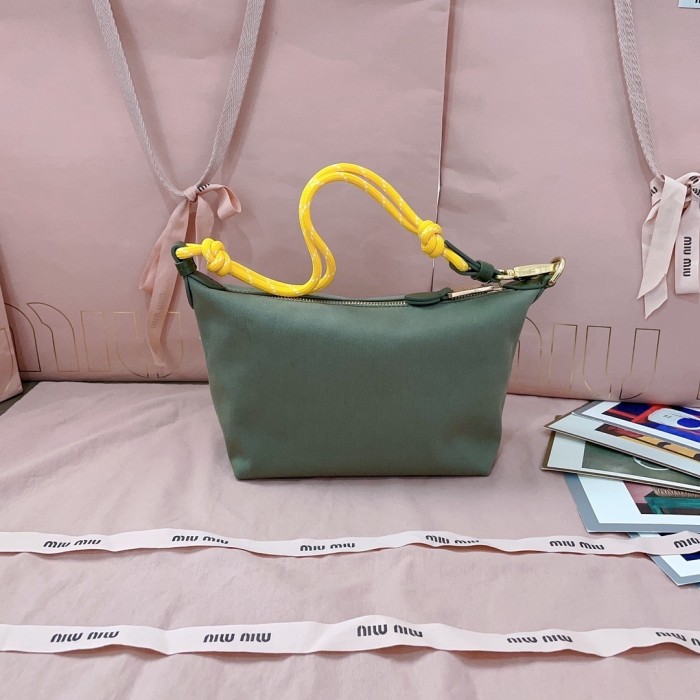 Gabardine Pouch Bag“25.5*19 *14*10CM”-064=