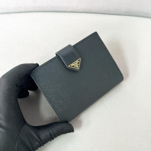 Saffiano Leather Wallet“11*7CM”-082=