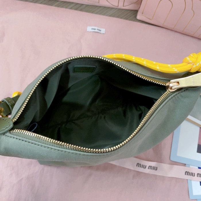 Gabardine Pouch Bag“25.5*19 *14*10CM”-064=
