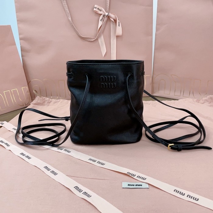 Nappa Leather Mini-Bag“17*14*6CM”-065=