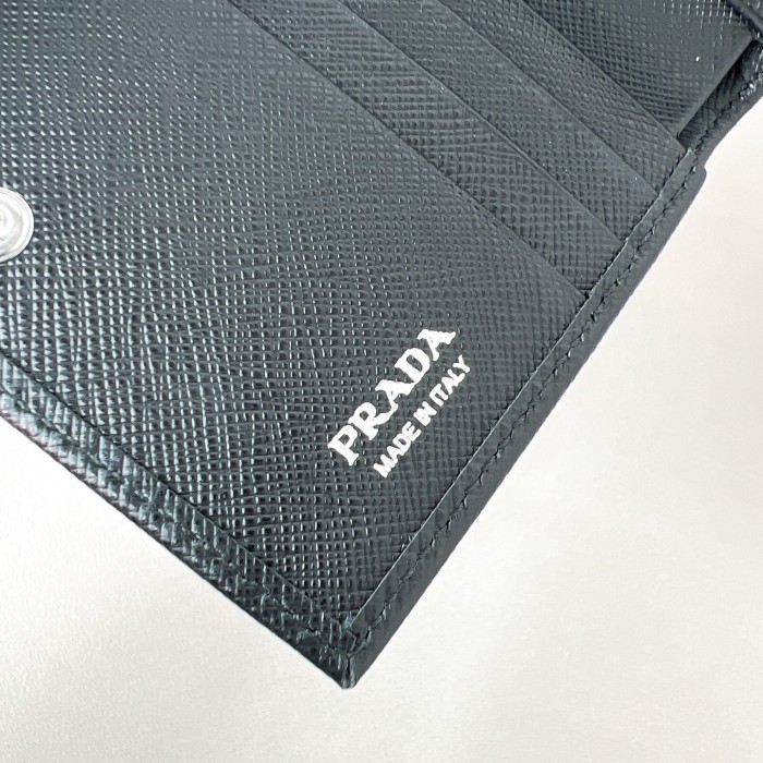 Saffiano Leather Card Holder“10*9CM”-022=