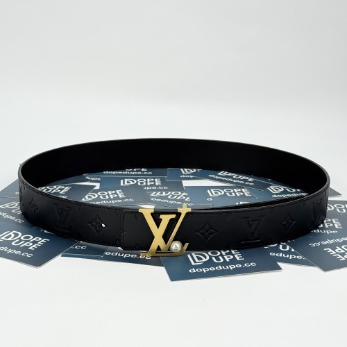 Initiales Pearls 40mm Reversible Belt M8842U“80-110”