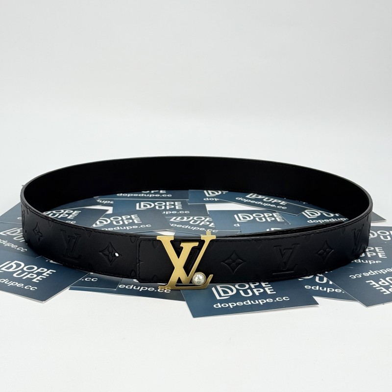 Initiales Pearls 40mm Reversible Belt M8842U“80-110”