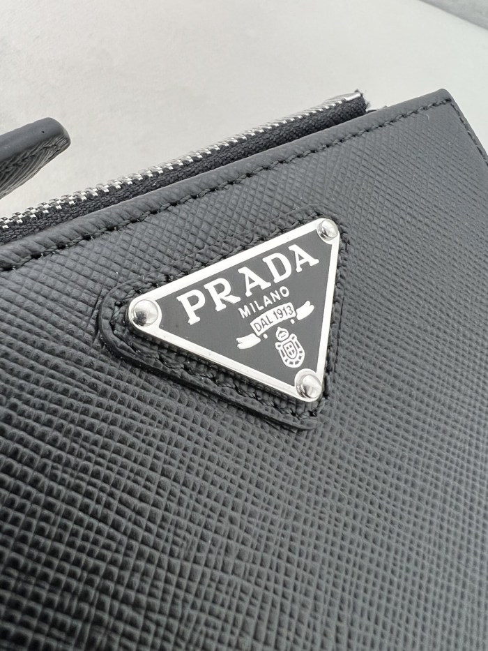 Saffiano Leather Card Holder“10*9CM”-022=