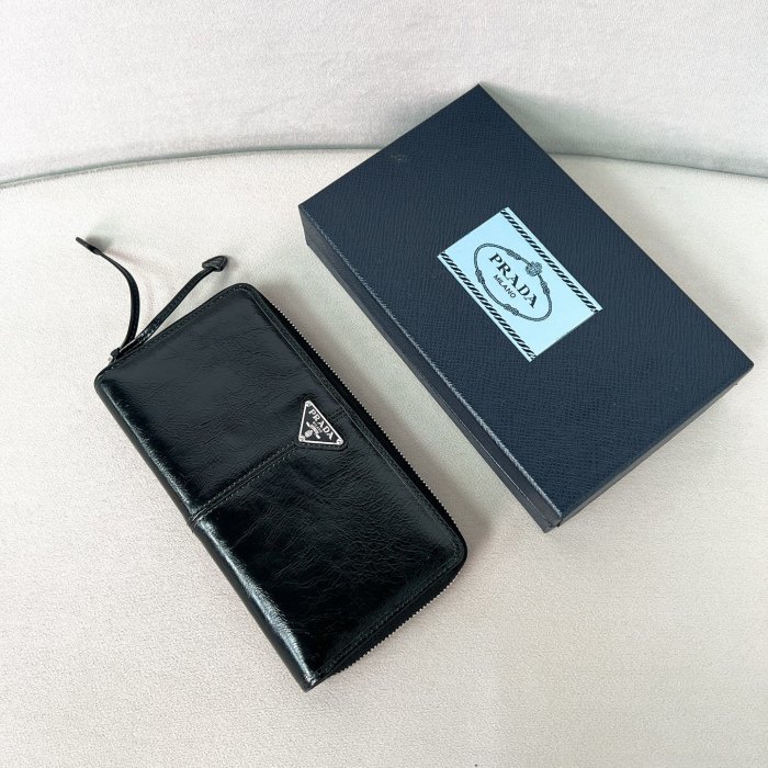 Leather Wallet“20*10.3CM”-083=