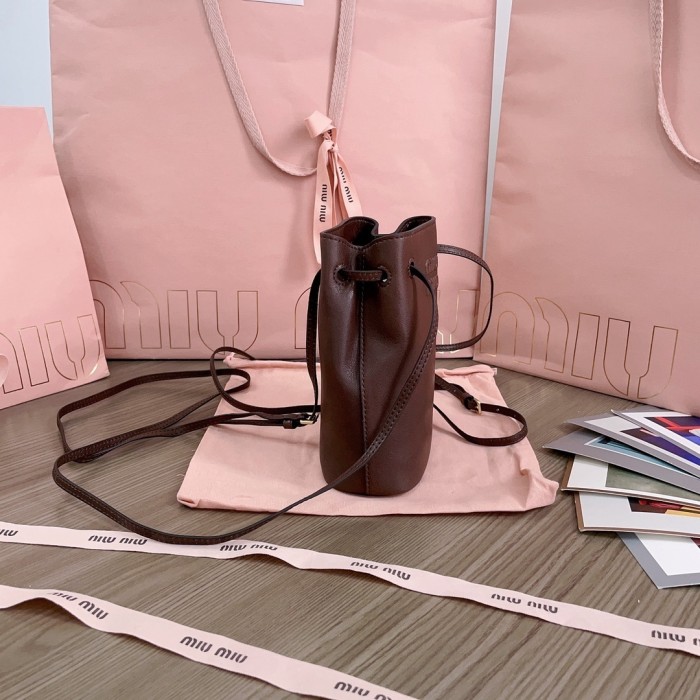 Nappa Leather Mini-Bag“17*14*6CM”-065=