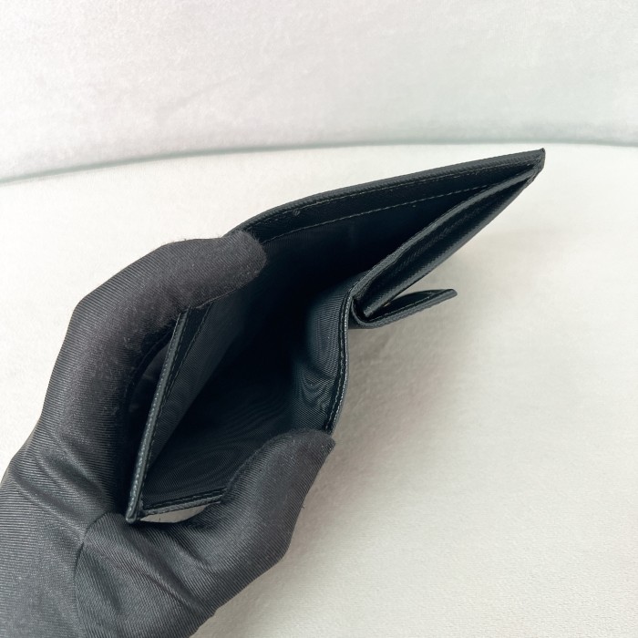Saffiano Leather Wallet“11*9.5CM”-082=