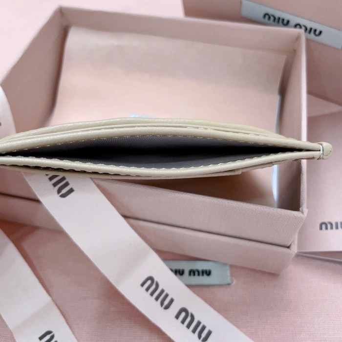 Matelassé Nappa Leather Card Holder“10.5*8CM”-002=