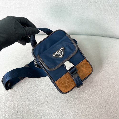 Re-Nylon And Leather Smartphone Case“17*11.5*4.5CM”-086=
