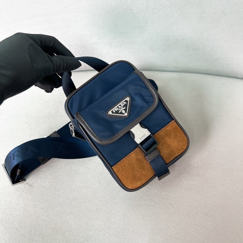 Re-Nylon And Leather Smartphone Case“17*11.5*4.5CM”-086=