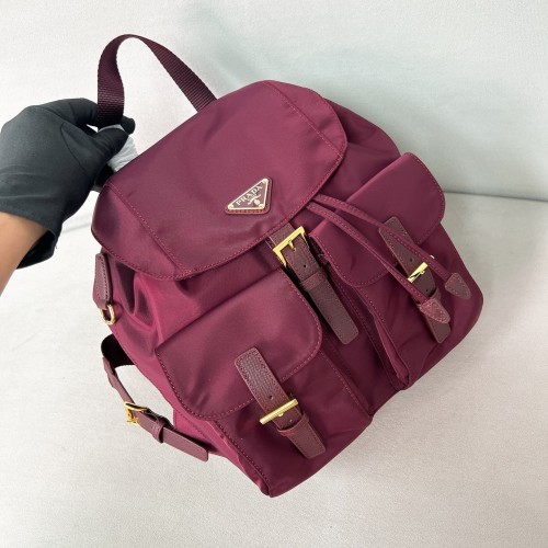 Small Re-Nylon backpack“28*23.5*12CM”-089=