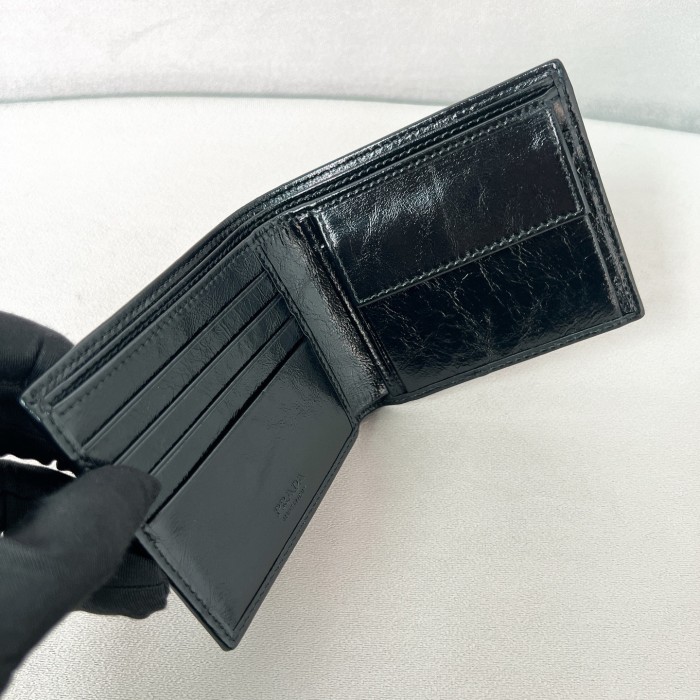 Leather Wallet“11*9.5CM”-082=