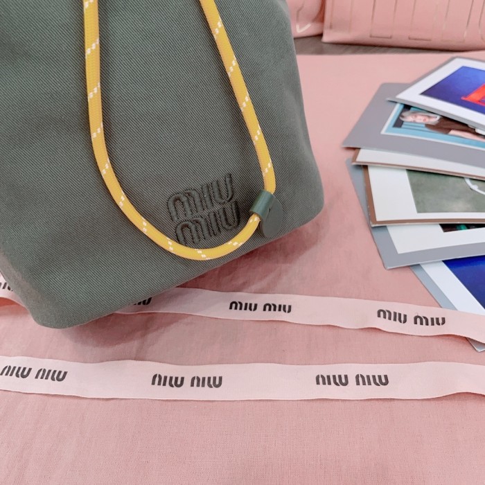 Gabardine Pouch“22.5*16*10.5CM”-005=