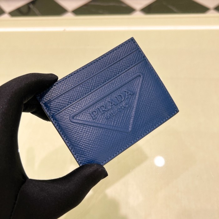 Saffiano Leather Card Holder“10*8CM”-051=